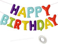 VHUWE 16 Inch Happy Birthday Balloon, Pastel Candy Colours Happy Birthday by VHUWE
