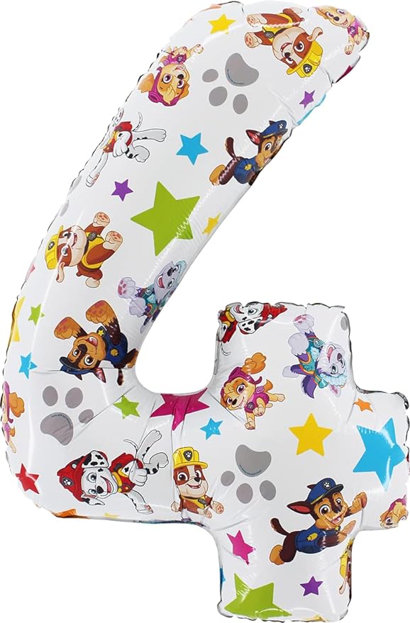 Toyland® 26 Inch Paw Patrol Number Foil Balloon by Toyland