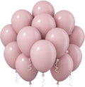 Jobkoo Pink Balloons, 12 Inch 30 Pcs Boho Blush Pink Party Balloon Dusty Rose by Jobkoo