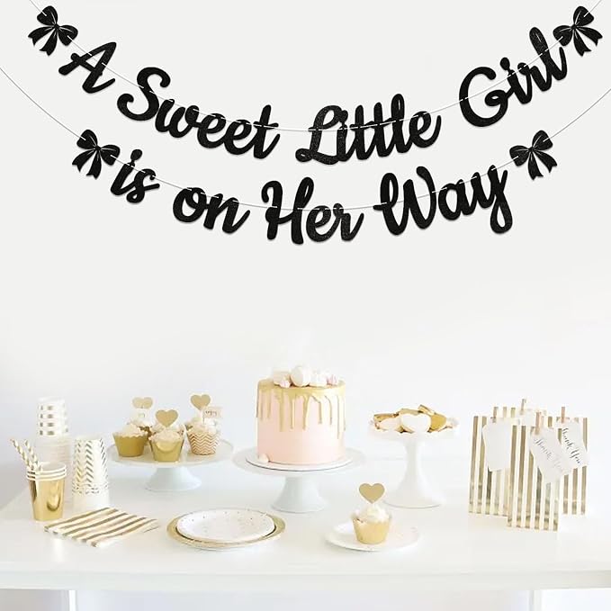 A Sweet Little Girl is on Her Way Banner - Image 6