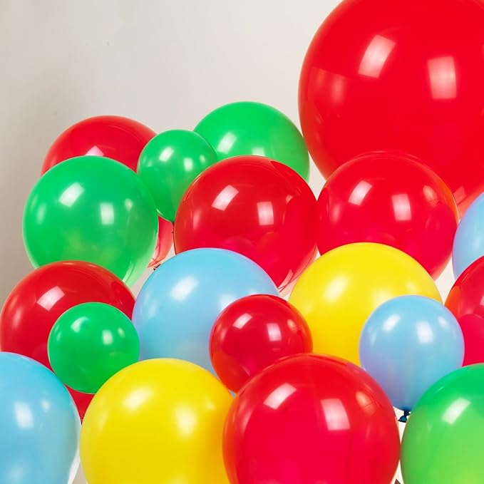 Sesame Friends Birthday Party decorations 150+ Pcs Cartoon Theme primary color - Image 4