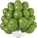 12 Inch Retro Olive Green Balloons, Baby Shower, Graduate Party Decorations by KALOR