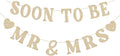 Soon To Be Mr & Mrs Sign Banner by SerpizePaty