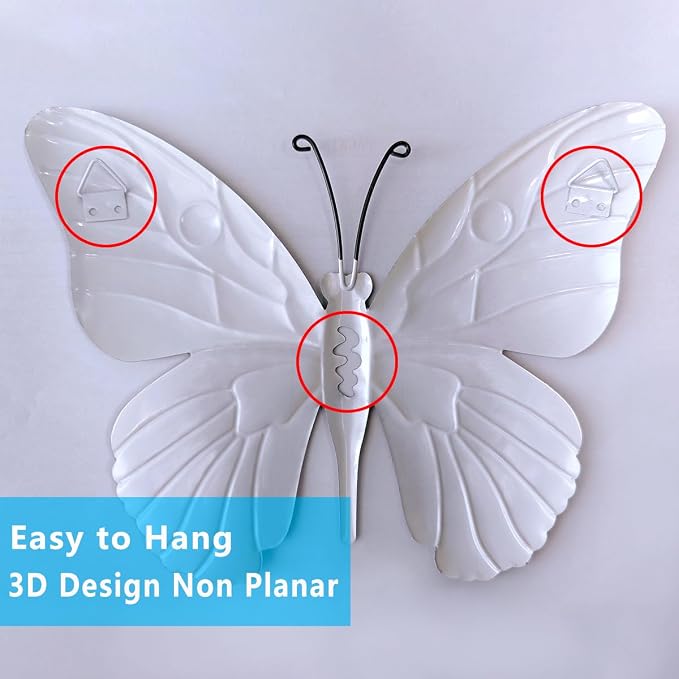 Daogtc Metal Butterfly Wall Decor - Image 5