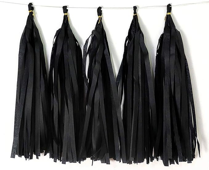 Tissue Paper Tassel DIY Hanging Paper Decorations Party Garland by Binpeng