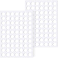 Sticky Dots, 140 6mm/0.24" Removable Adhesive Tack, Double Sided Clear Mounting by Surard