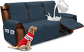 XINEAGE Water Resistant Recliner Cover, 3 seat Recliner Sofa Covers by XINEAGE