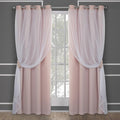 TOWN & COUNTRY LUXE Talia Double Layer Indoor Curtains, Sheer and Room by TOWN+%26+COUNTRY+LUXE