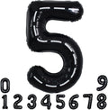 TONIFUL 40 Inch Large Race Car Number 5 Balloon 5th Birthday Decorations | 5th by TONIFUL