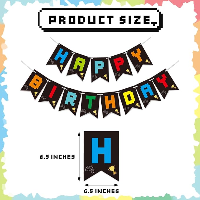Video Game Birthday Decorations - Image 2