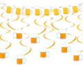 Beer Birthday Banner for Beer Party and Birthday Wedding Party Supplies by OSAMUHA
