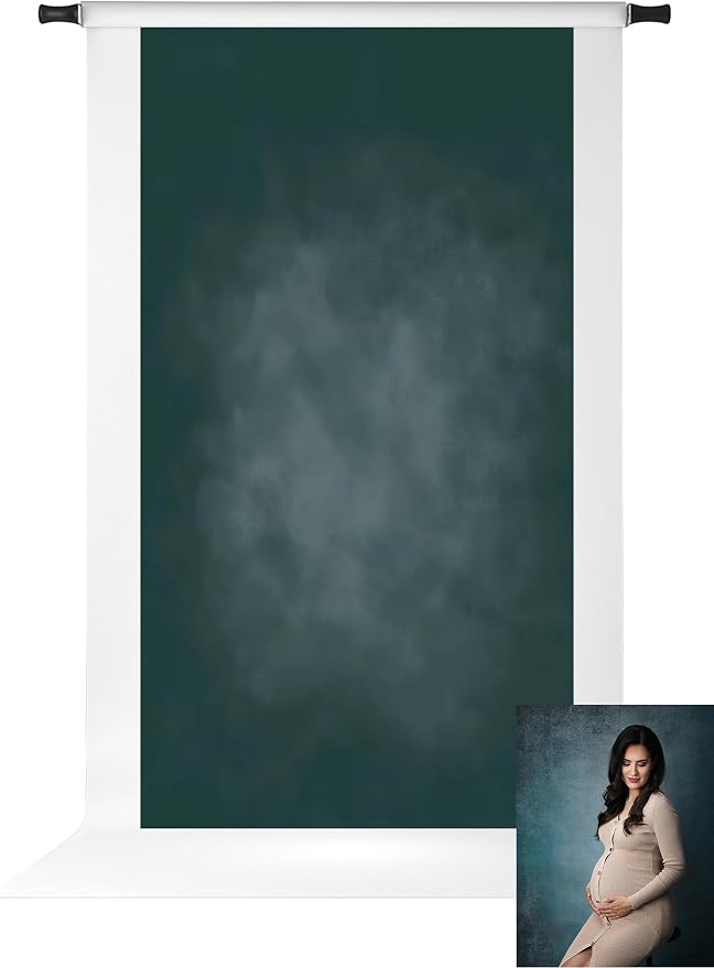 Kate Dark Green Photography Backdrops Abstract Photo Backdrop Poratrait by KateBackdropforPhotography