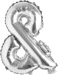 16" inch multicolor Alphabet Letter symbol & @ # Balloons Aluminum Hanging Foil by RUIANSI