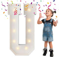 3FT Marquee Light Up Letters, Large Marquee Letters, Mosaic Balloon Frame by MerryMosaics