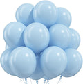 Pastel Blue Balloons by Togvu