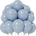 Jobkoo Dusty Blue Balloons, 12 Inch Slate Fog Pale Blue Aqua Latex Balloon | by Jobkoo