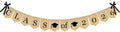 Burlap Class of 2026 Graduation Banner by Partyprops