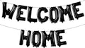 16 Inch Black Welcome Home Balloon Banner Balloon Foil Letter Anniversary by Unknown