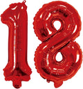 Number 18 Balloon Foil Mylar Balloons by YPSelected