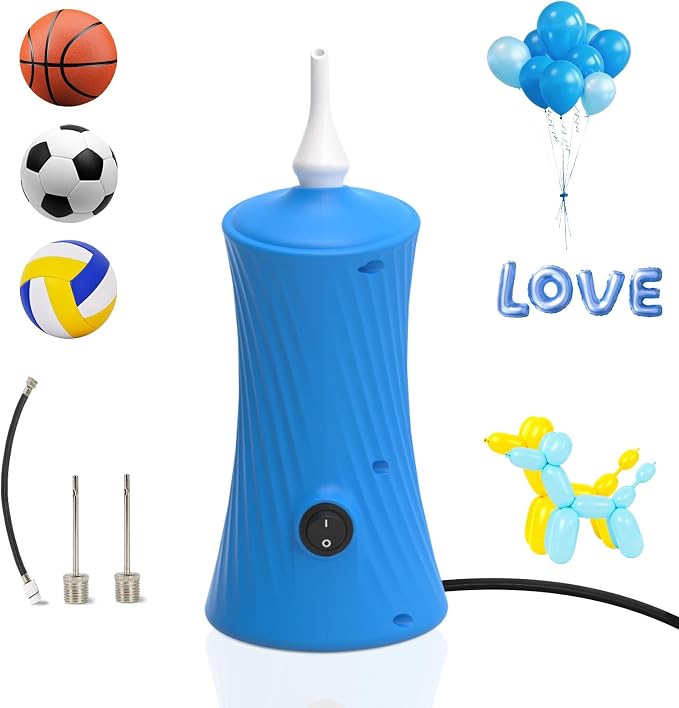 Balloon Pump Electric Air Pump for Long Balloon Inflator Blower Machine for - Image 2