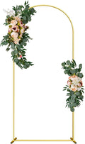 Wedding Arch Backdrop Stand 6FT Gold Wedding Balloon Arched Backdrop Stand by SPRITEDISPLAY