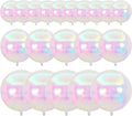 PartyWoo Iridescent Large Giant Foil 4D Balloons 20pcs Different Sizes | 22 12 by PartyWoo