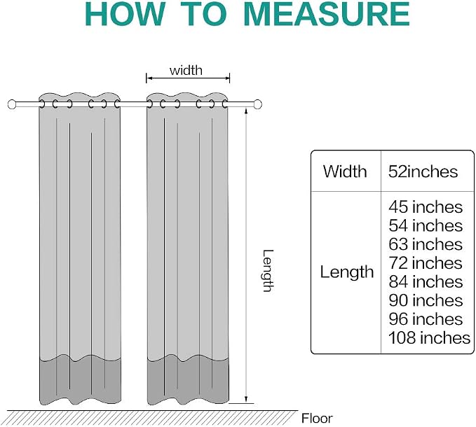 MIULEE Velvet Curtains Royal Blue 52 x 96 Inch Length Set of 2 | Grommet Drapes - Image 7