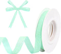 Mint Green Metallic Glitter Ribbon by HISWAN