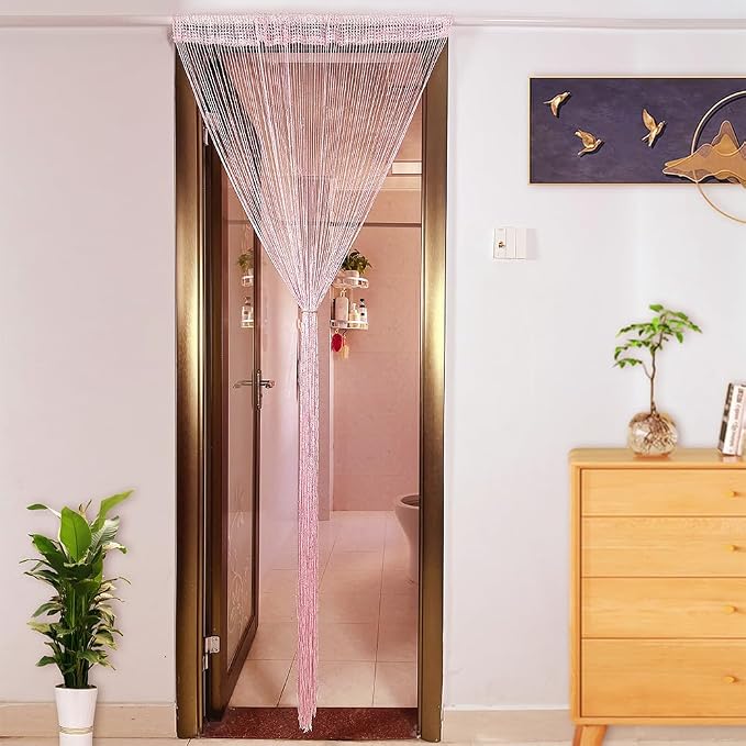 Home Decor Sequin Curtain for Doorway, Door String Curtains, 39x79 inch Hanging - Image 3