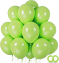 100pcs Lime Green Balloons 12 inch | Thickened Helium Fruit Green Balloons by ASIYUHY