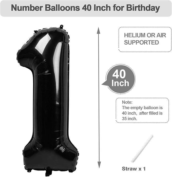 Number Balloons 40 Inch 0 Balloon - Image 4