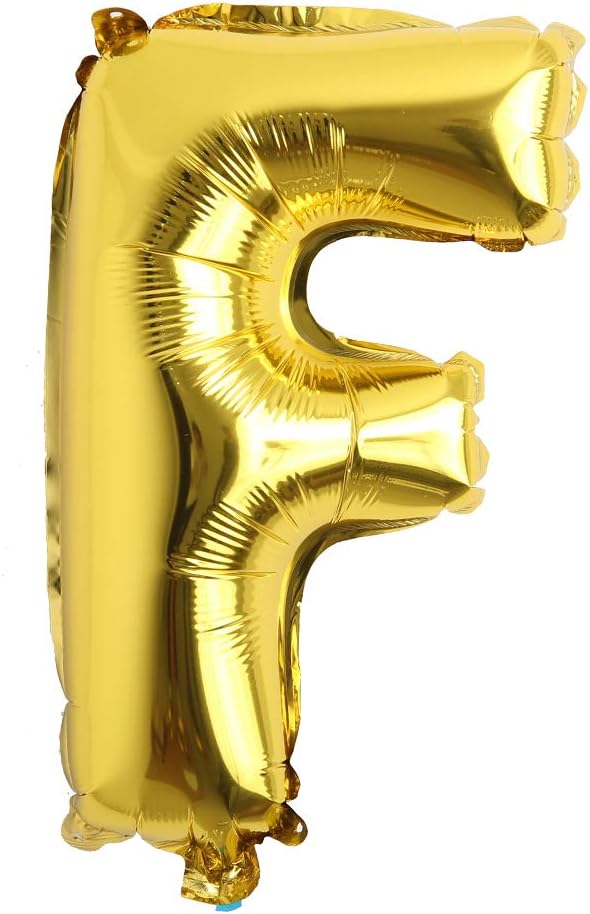 16" Alphabet Letter and Number Balloons Set Package, Aluminum Hanging Foil Film by RUIANSI