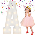 4FT Marquee Light Up Letters, Large Marquee Letters, Big Letters by MerryMosaics