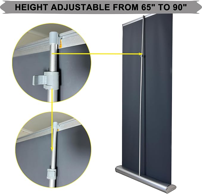 CUSTOM Retractable Banner Stand 33.5"x80" MADE IN USA UV Printing 1-2 DAY - Image 6