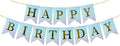 Happy Birthday Banner Birthday Party Supplies by GLASNES