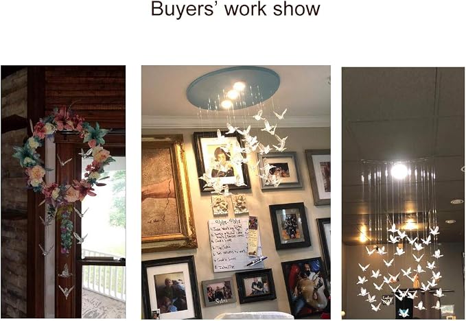 Ceiling Decoration Flying Bird Lifelike DIY Hanging Decorative - Image 5