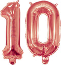 Number 10 Balloon Foil Mylar Balloons by YPSelected