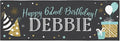 Let's Make Memories Personalized Happy Birthday Banner by LetsMakeMemories