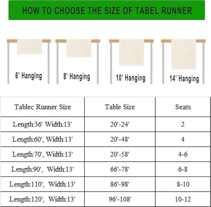 Ice Cream Table Runner, Fruit Ice Popsicles Cold Summer Desserts Seasonal Dinner Runner for Party Holiday Home Kitchen Dining Table Decor 13"x90"