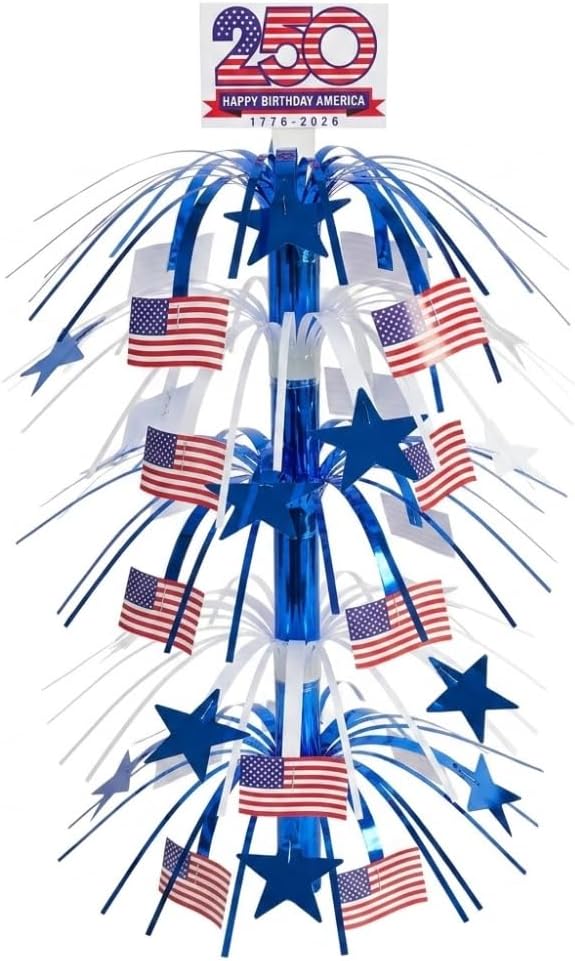 PMU 21 Inch Patriotic Centerpieces by PMU