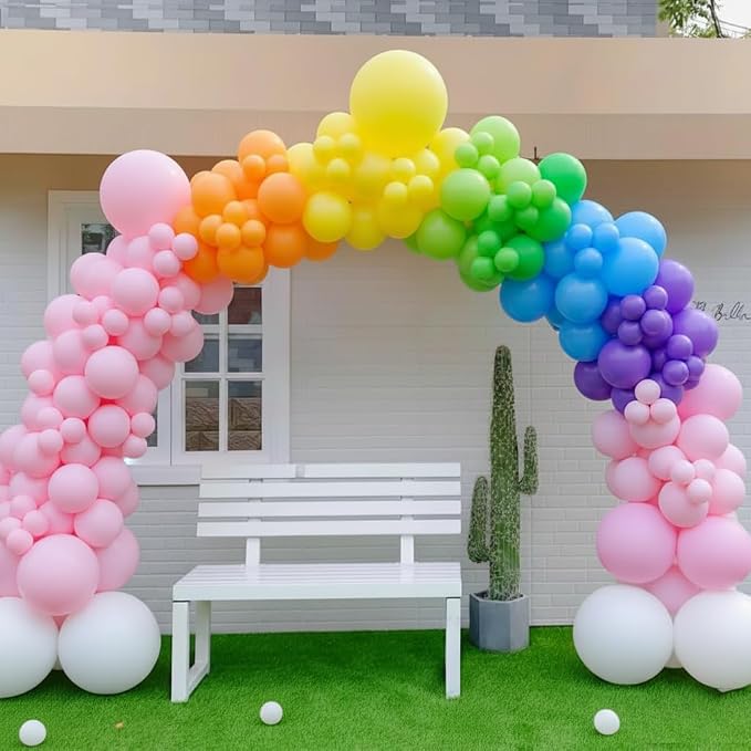 426Pcs Rainbow Balloon Arch Kit - Image 7