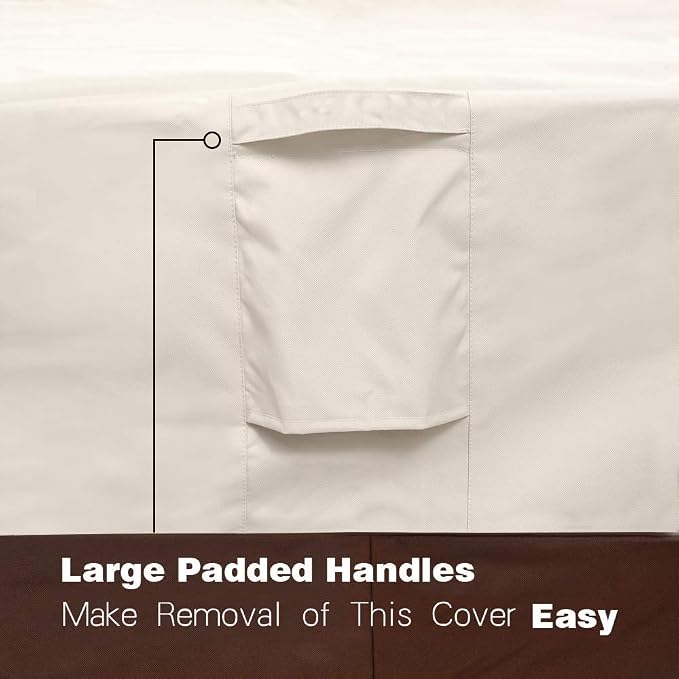 VAILGE Heavy Duty Deep Patio Sofa Cover, 100% Waterproof Outdoor Sofa Cover - Image 5