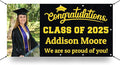 Personalized Graduation Photo Vinyl Banner Sign by Milweb1LLC