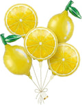 Lemon Foil Balloons Summer lemonade Set by Unknown