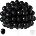 Patimate Black Balloons 150 Pack 5 Inch Matte Black Latex Balloons | Birthday by PatimateDirect