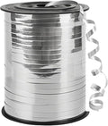 500 Yard Bright Silver Ribbon, 1/5" Ribbon Curling by ZJWZSLI