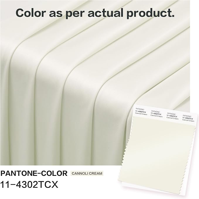 10ft×12ft Ivory Backdrop Curtain - Image 4
