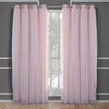 TOWN & COUNTRY LUXE Talia Double Layer Indoor Curtains, Sheer and Room by TOWN+%26+COUNTRY+LUXE