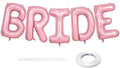 BRIDE Balloons Bachelorette, 40 Inch, Foil Mylar, Helium-fillable, by BBPOOL
