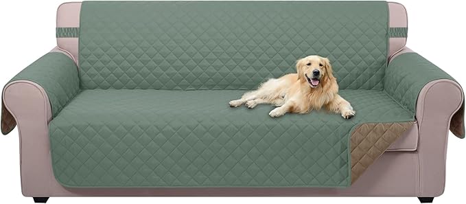 U-NICE HOME Large Sofa Cover Reversible Couch Cover, Pet Friendly, Elastic by U-NICEHOME